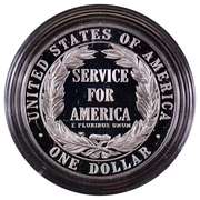 1996 Community Service Proof Silver Dollar OGP