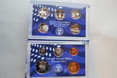 2 Each 1999 2000 03 04 US Proof Sets