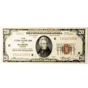 $20 1929 National Currency Federal Reserve Bank Richmond Va  Note