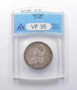VF35 1812 Capped Bust Half Dollar O-103 ANACS