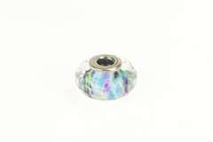 Sterling Silver Pandora Tropic Sea Glass Murano Designer Charm/Pendant