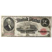 Popular $2 1917 Series US Note