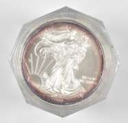 (20) BU 2008 American Silver Eagle - First Strike - Graded PCGS