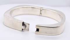 925 Sterling Silver Signed Bangle Bracelet