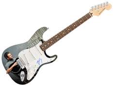 Blake Shelton Autographed Signed Photo Graphics Guitar ACOA