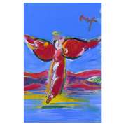 Ascending Angel by Peter Max