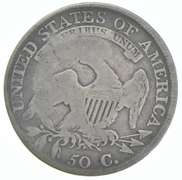 1811 Capped Bust Half Dollar 0.111 Counterstamped Rivers Brunk R344