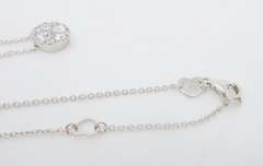 Hearts on Fire Diamond Cluster Necklace in 18k