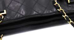 Vintage Black Lambskin Chanel Bag