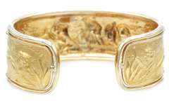 Carrera Carrera Lion Life Cuff Bracelet in 18K W/Box and Card