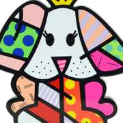 Royalty II Sculpture/ Glass by Britto, Romero
