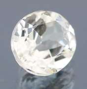 Sparkling 6.16ct diamond white Topaz