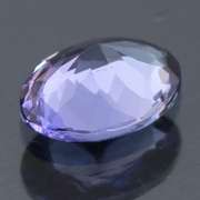 Vivid 1.23ct violet blue Tanzanite