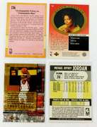 4 Michael Jordan Basketball Cards