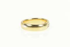 14K Yellow Gold 0.70 Ctw Men's Classic Diamond Wedding Band Ring