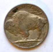 1927 BU Buffalo Nickel