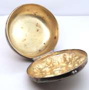 Vintage 925 Sterling Silver Signed Trinket Box