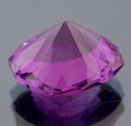 Big 14.32ct Portuguese cushion cut Bolivian Amethyst