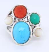 Ippolita Wonderland 5 Stone Quartz Ring