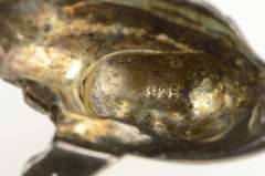 Sterling Silver Vintage Marcasite Encrusted Peacock Pin/Brooch