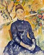 Paul Cezanne, Mme. Cezanne in the Conservatory
