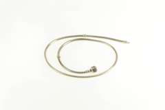 Sterling Silver Pandora Moments Designer Snake Charm Necklace