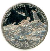 1991-95-P World War 2 Commemorative Silver Proof Half Dollar