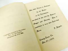 1907 Your Confirmation Vow Miniature Book