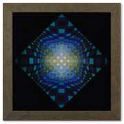 Structures Universelles De L'Octogone (Triptych) Print by Vasarely (1908-1997)