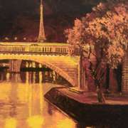 Twilight On The Seine I by Behrens (1933-2014)