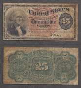 25 Cent 4th Issue Fractional Currency