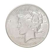 1934-D Peace Silver Dollar