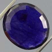 Beautiful 8.93ct ink blue Sapphire from Madagascar