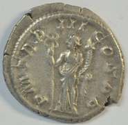 Razor sharp Philip I Roman Silver Antoninianus, 244-249 AD