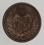 1867 Indian Head Cent - Circulated