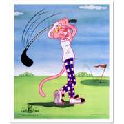 Pink Panther Golfing by Pink Panther