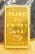 20 gram gold bar