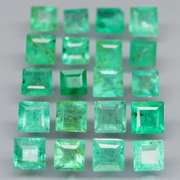 Outstanding 3.06ct real Colombian Emerald set