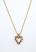 Romantic Ruby & Diamond Heart