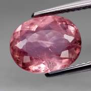 Top color 2.45ct bubblegum pink untreated Tourmaline