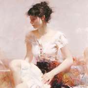 White Lace by Pino (1939-2010)