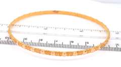 Group Lot of 3 20kt Yellow Gold Bangles