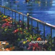 Sunlit Stroll by Behrens (1933-2014)