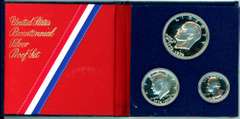1976 3-Piece Silver Special Bicentennial Proof Set