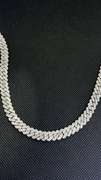 STUNNING 17.00 CARAT DIAMOND MIAMI CUBAN LINK SOLID GOLD CHAIN