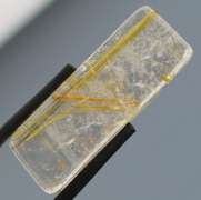 Captivating 28.33ct Titanium Rutilated Quartz