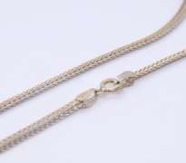 Vintage 925 Sterling Silver Snake Chain Necklace