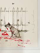 Extremely Rare and Collectable Signed Mr. Brainwash- I Love You