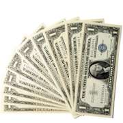 10 CH CU 1957 A $1 Silver Certificates