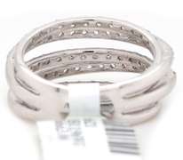 New 1.22ctw Diamond Five Row Ring in 14K White Gold